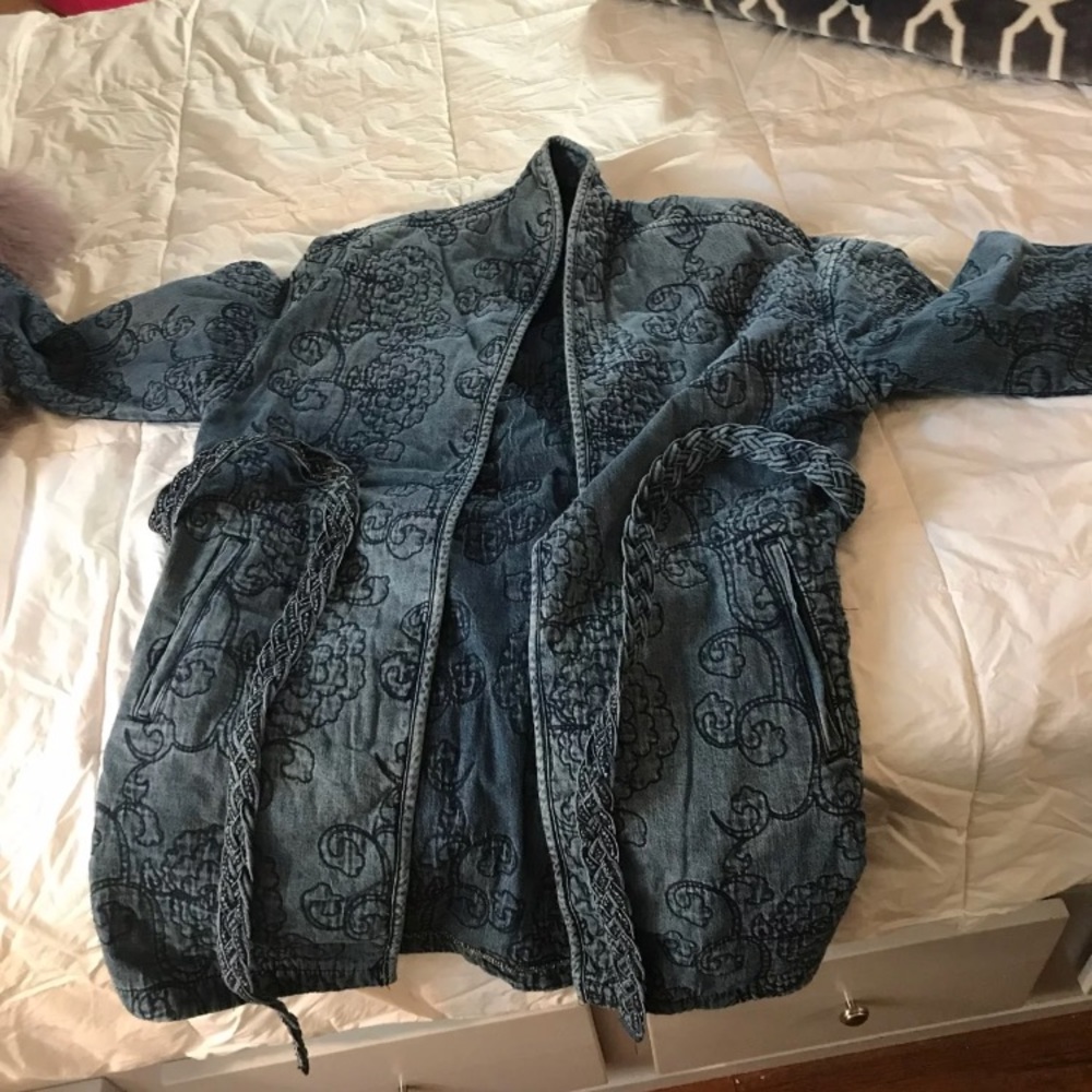 Lucky Floral Quilted Kimono